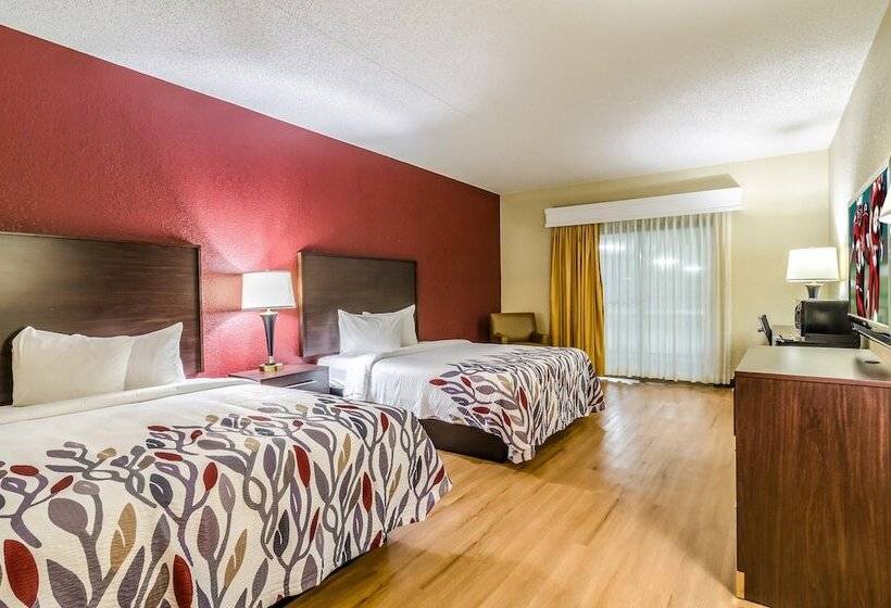 디럭스 인테리어 룸, Red Roof Inn & Conference Center Wichita Airport
