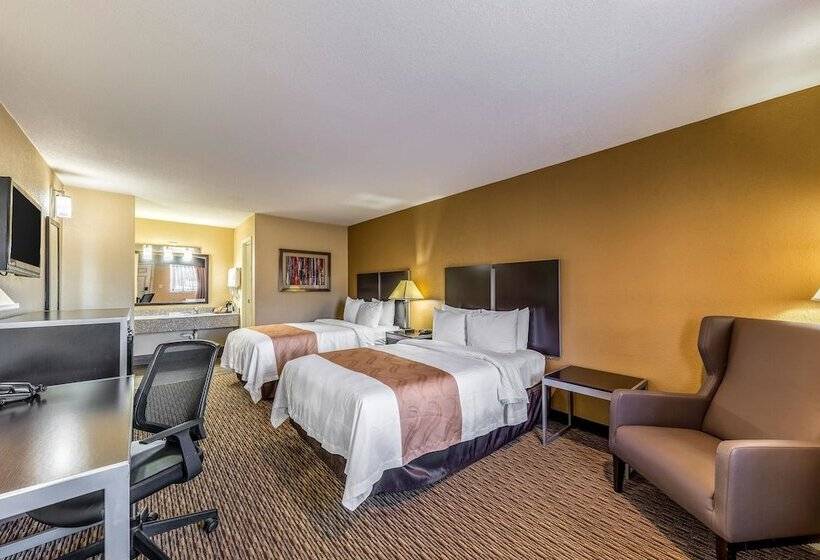 Номер Стандарт 2 Двуспальные Кровати, Quality Inn Glenpool  Tulsa