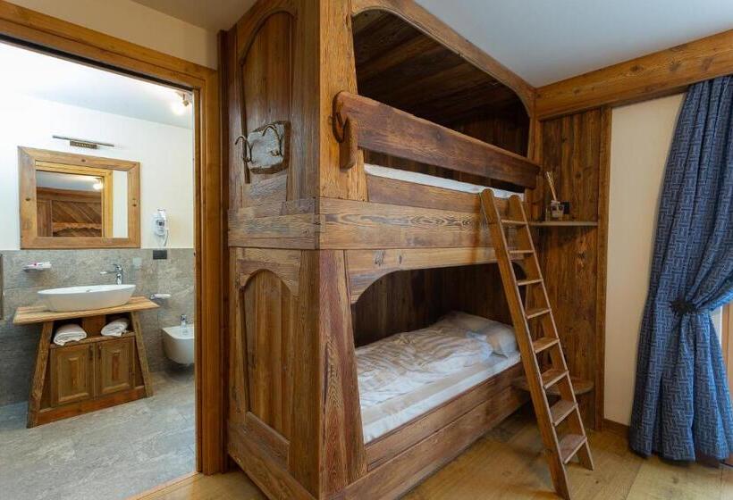 Economy Quadruple Room, Sport Hotel Rudolf
