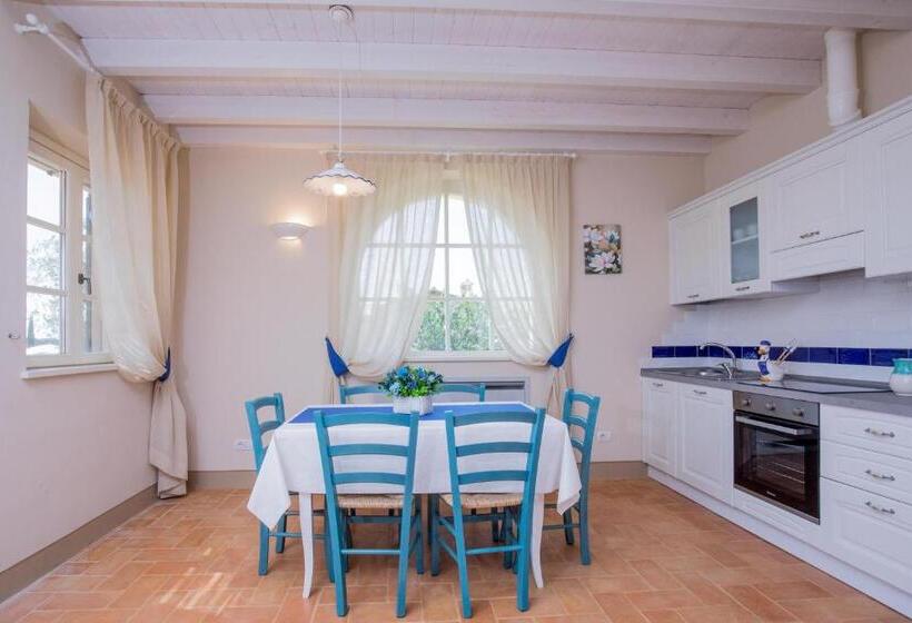 آپارتمان 1 خوابه با چشم‌انداز استخر, Agriturismo Colle Oliveto