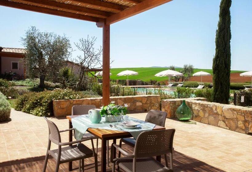 آپارتمان 1 خوابه با چشم‌انداز استخر, Agriturismo Colle Oliveto