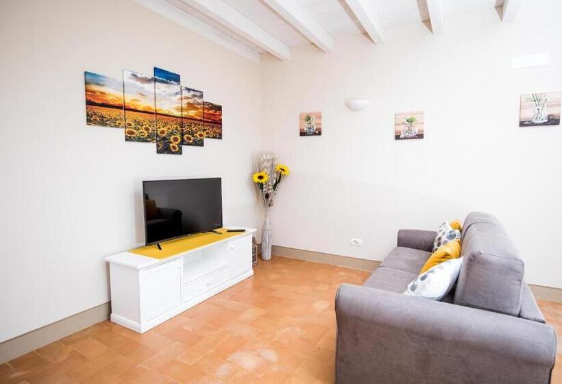 آپارتمان 1 خوابه با چشم‌انداز باغ, Agriturismo Colle Oliveto