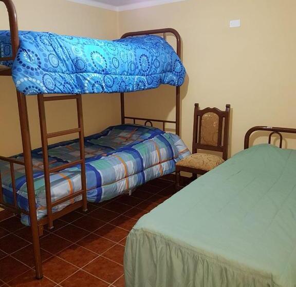 اتاق استاندارد سه تخته با سرویس بهداشتی مشترک, Hostel Buen Descanso