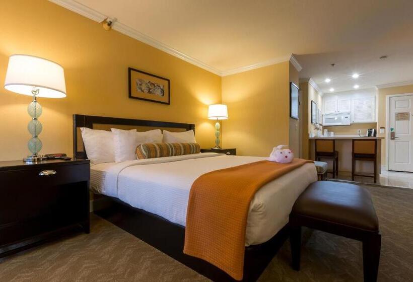 带大床的标准间, Carlsbad Inn Beach Resort