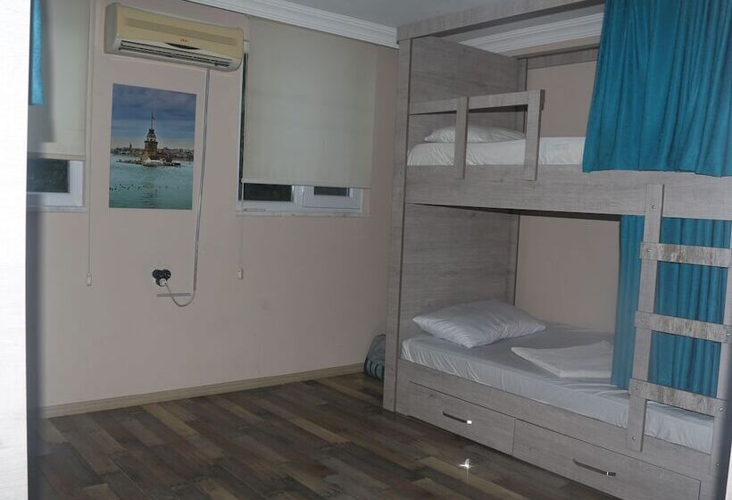 تختخواب در اتاق مشترک, Amintas Hostel & Motel
