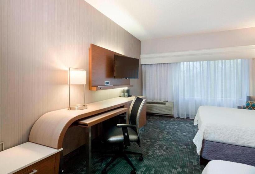 Номер Стандарт 2 Двуспальные Кровати, Courtyard By Marriott Scranton Montage Mountain