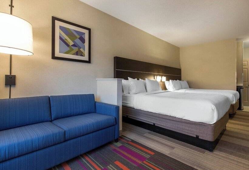 Люкс Адаптированный для Инвалидов, Holiday Inn Express And Suites Chicago West   St Charles, An Ihg