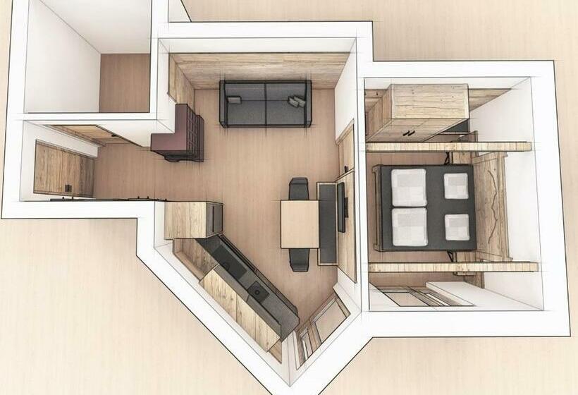 Апартаменты 1 Спальня, Apartments Riega