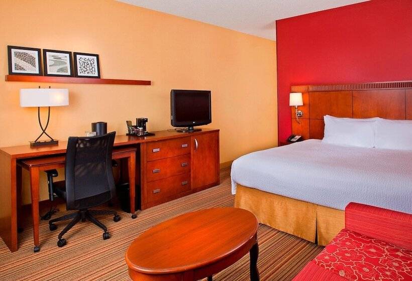 스탠다드 룸 더블 침대, Courtyard By Marriott Orlando Airport