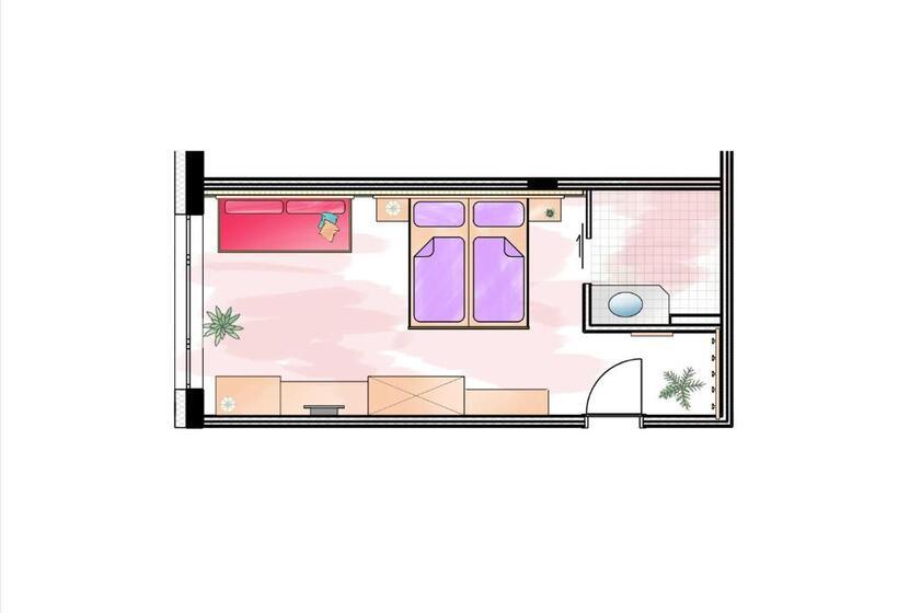 اتاق استاندارد سه نفره, Alpenrose Aktiv & Sport
