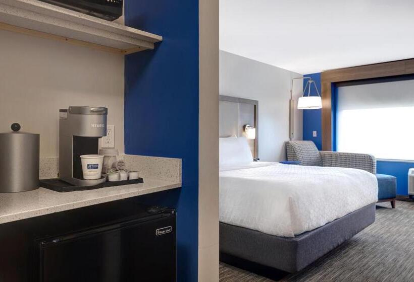 适合残疾人士使用的带超级大床的标准间, Holiday Inn Express & Suites   Ann Arbor   University South, An Ihg