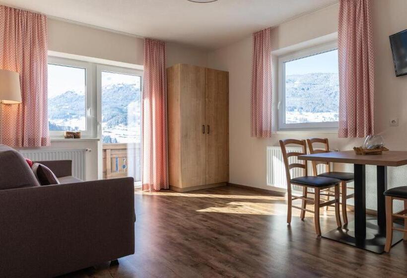 Апартаменты 1 Спальня с Балконом, Pitztal Living