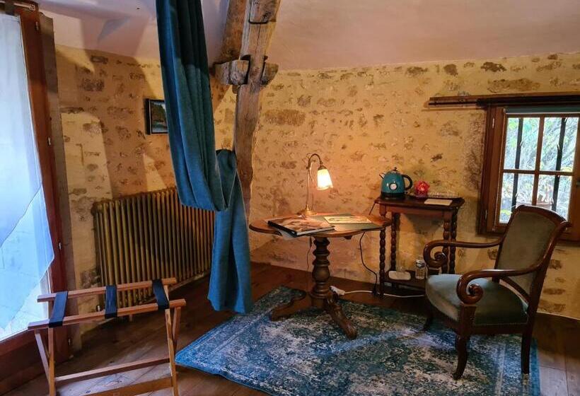 اتاق استاندارد با تراس, Ferme De Tayac   Charme Avec Pool