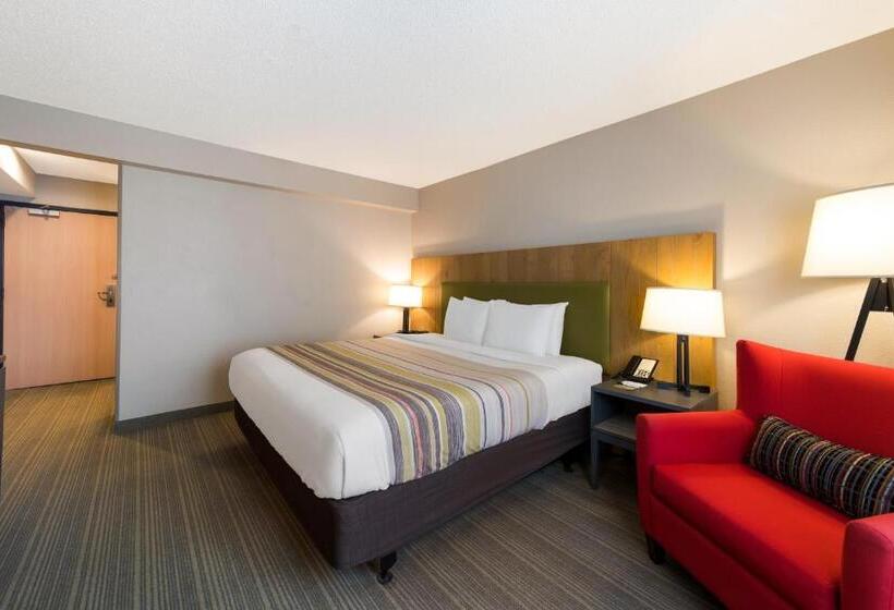 اتاق استاندارد با تخت بزرگ برای معلولان, Country Inn & Suites By Radisson, Wichita East, Ks