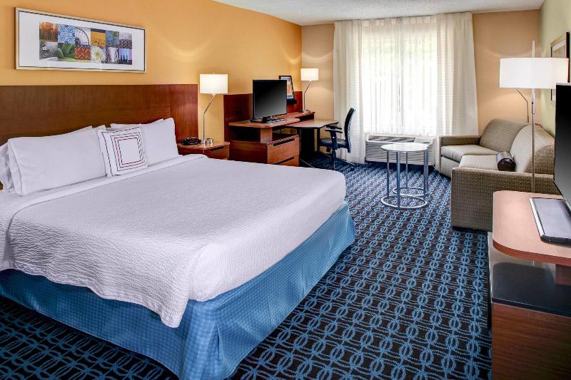 キングサイズベッドのスタンダードルーム, Fairfield Inn & Suites By Marriott Atlanta Alpharetta