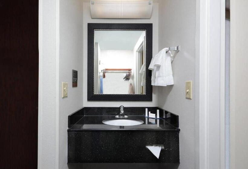 带2个双人床的标准工作室, Fairfield Inn & Suites By Marriott Charlottesville North