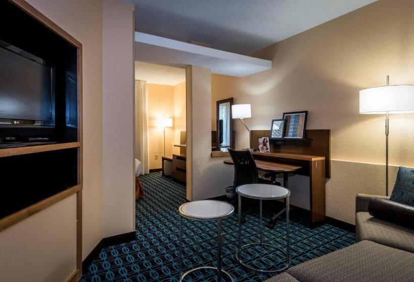 Estúdio standard Cama King, Fairfield Inn & Suites Savannah I95 South