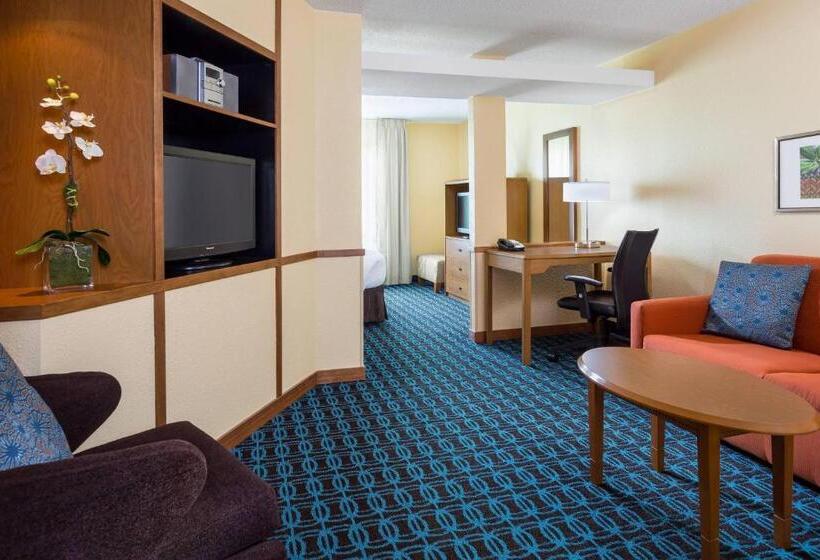 Люкс Кровать Кинг, Fairfield Inn And Suites Valparaiso