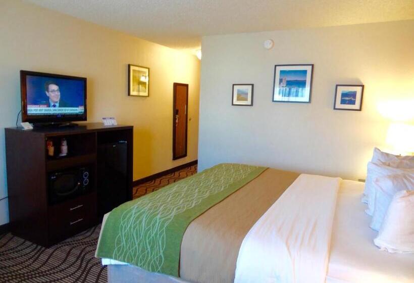 디럭스 스위트 킹 침대, Ramada By Wyndham Coeur D'alene