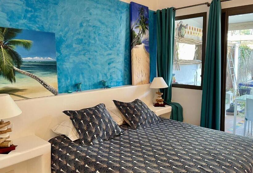 سوییت با چشم‌انداز باغ, B&b Les 4 Mondes