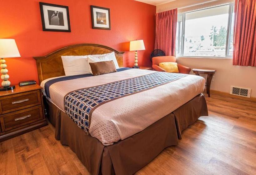 اتاق استاندارد با تخت بزرگ, Flagstone Motel