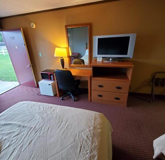 스탠다드 룸 더블 침대 2개, Gray Plaza Motel West Frankfort