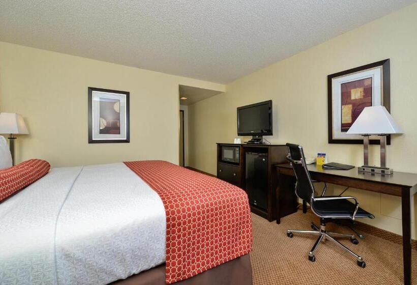 장애인을 위한 킹사이즈 침대 스탠다드 룸, Spark By Hilton Denver Tech Center Greenwood Village
