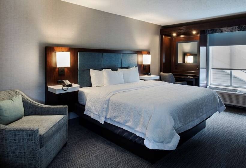 스탠다드 스튜디오 킹침대, Hampton Inn & Suites Chicago/lincolnshire