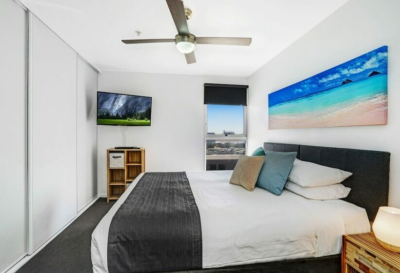 آپارتمان دلوکس 3 خوابه, Beau Monde Apartments Newcastle   Worth Place Apartment