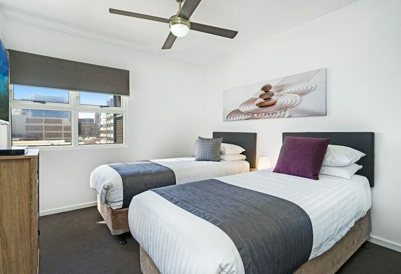 آپارتمان دلوکس 3 خوابه, Beau Monde Apartments Newcastle   Worth Place Apartment