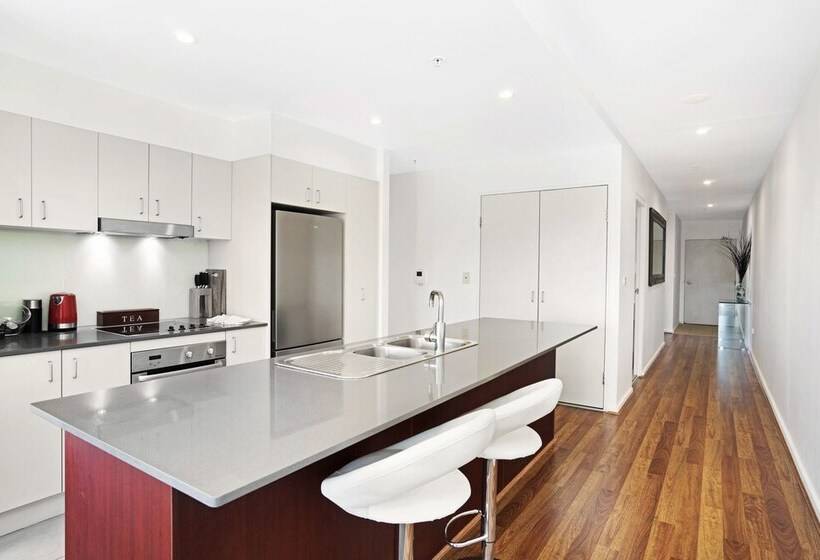 آپارتمان دلوکس 3 خوابه, Beau Monde Apartments Newcastle   Worth Place Apartment