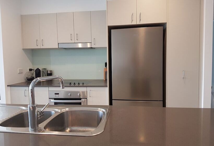 آپارتمان دلوکس 3 خوابه, Beau Monde Apartments Newcastle   Worth Place Apartment