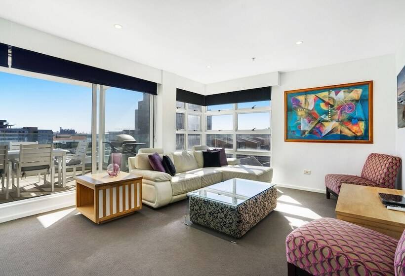 آپارتمان دلوکس 3 خوابه, Beau Monde Apartments Newcastle   Worth Place Apartment