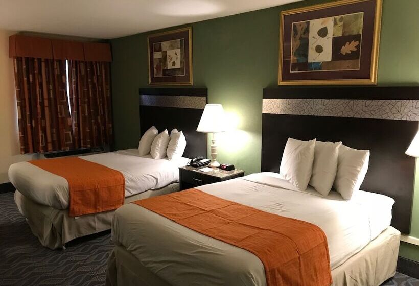 اتاق استاندارد با 2 تخت دوبل, Howard Johnson  By Wyndham Newark Airport