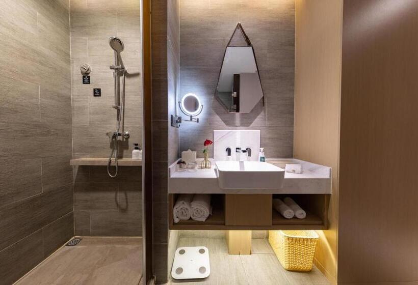 Номер Стандарт Вид на Город, Atour Hotel Ningbo Sanjiangkou Bund Book City