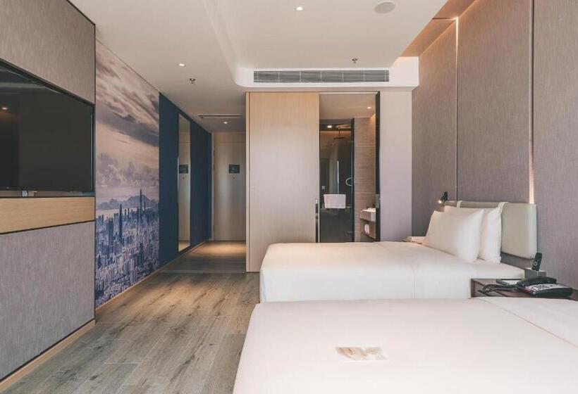 اتاق استاندارد با چشم‌انداز, Atour Hotel Shenzhen Luohu Shuibei Ibc
