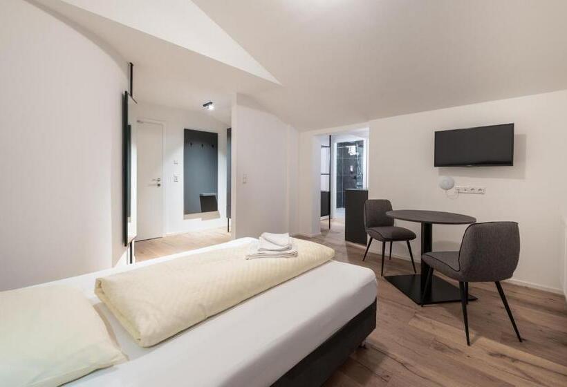Апартаменты 1 Спальня с Балконом, Appartements Zur Sonne