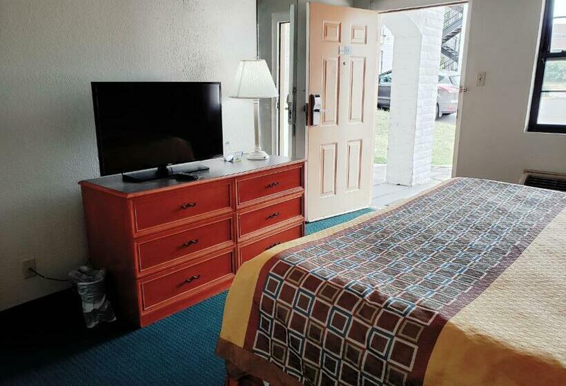 غرفة قياسية سرير كينج, Econo Lodge Richmond North Chesterfield