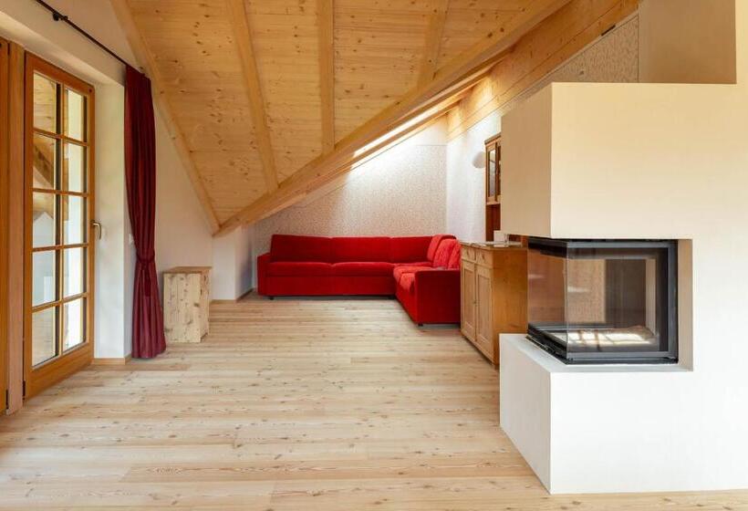 带1个卧室的豪华公寓, Villa Messner