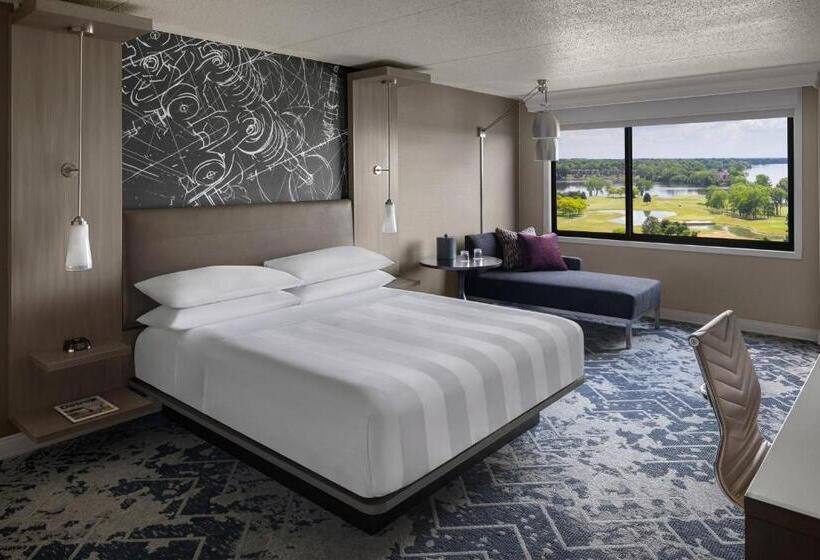 Номер Deluxe Кровать Кинг, Ann Arbor Marriott Ypsilanti At Eagle Crest
