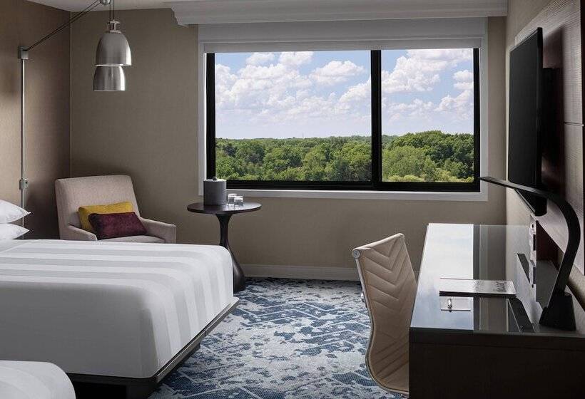 Номер Стандарт 2 Двуспальные Кровати, Ann Arbor Marriott Ypsilanti At Eagle Crest