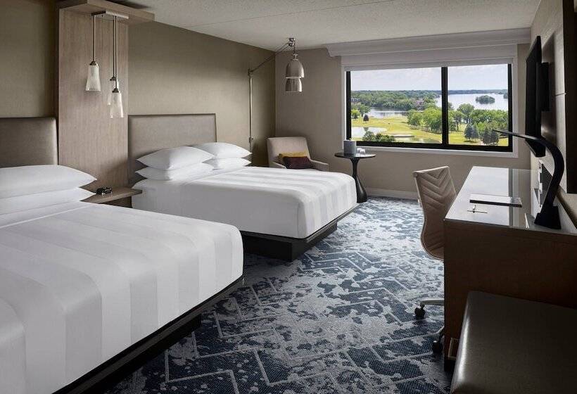 Номер Стандарт 2 Двуспальные Кровати, Ann Arbor Marriott Ypsilanti At Eagle Crest