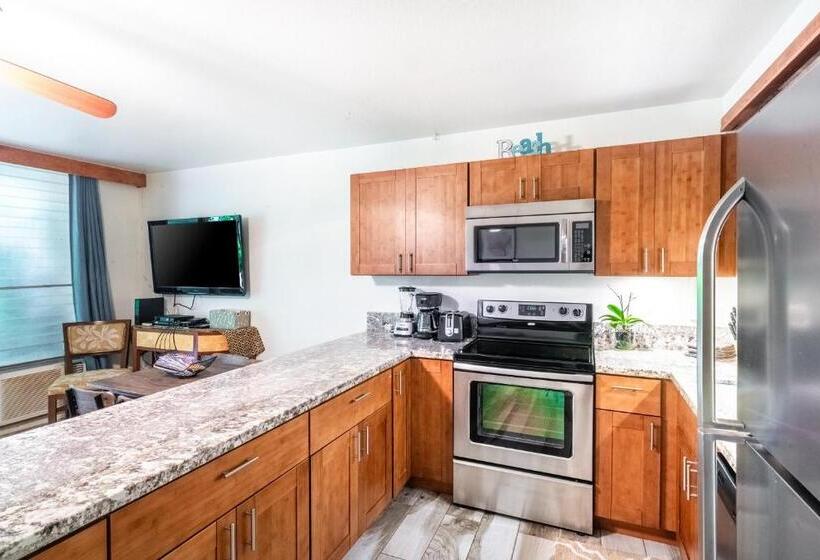 آپارتمان 1 خوابه با بالکن, Maui Vista