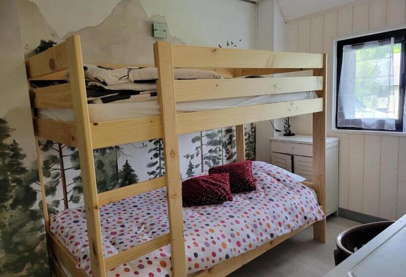 가든 전망 싱글룸, Auberge La Bergerie