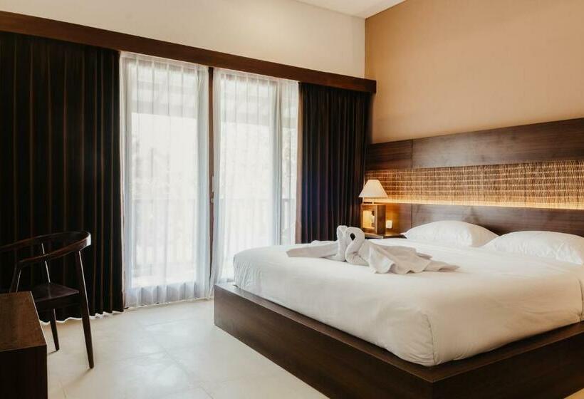اتاق استاندارد با بالکن, Ratan Uluwatu Hotel And Villas