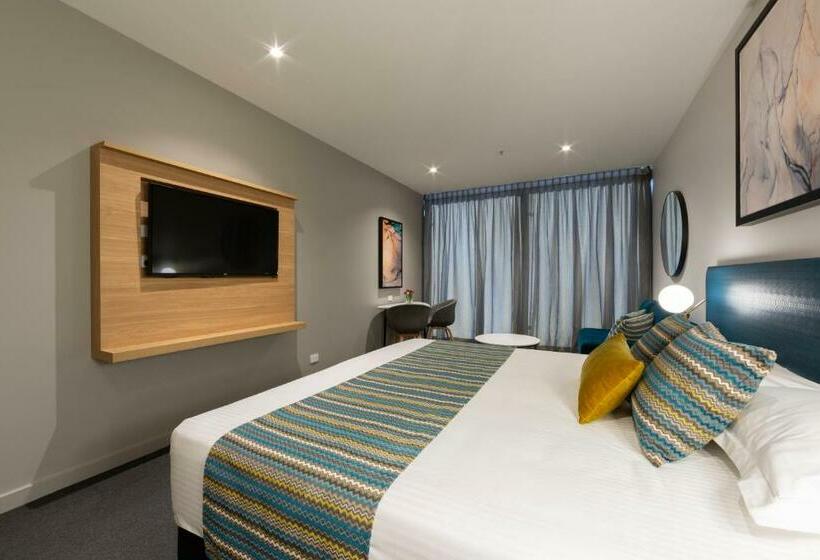 디럭스 룸 킹사이즈 침대, Mercure Canberra Belconnen