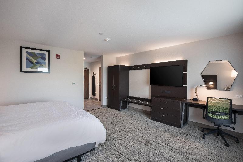 带大床的标准间, Holiday Inn Express & Suites Chicago   Hoffman Estates, An Ihg