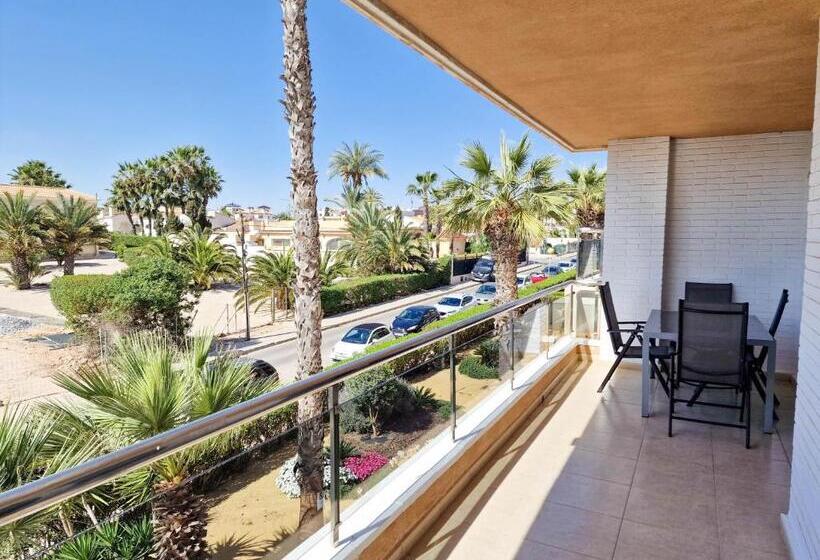 海の見える１ベッドルームアパートメント, Front Line           Primera Línea           Apartments In Playa Flamenca