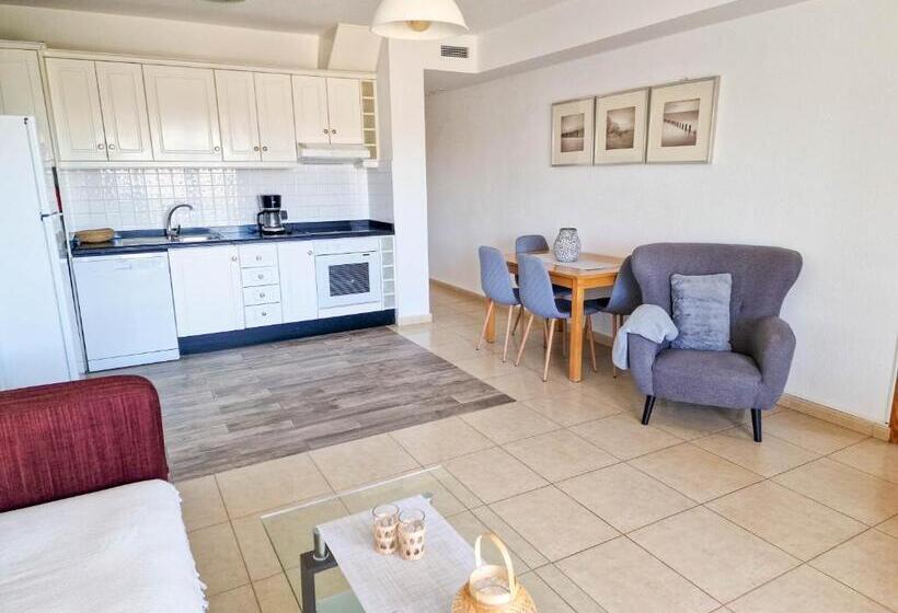 海の見える１ベッドルームアパートメント, Front Line           Primera Línea           Apartments In Playa Flamenca