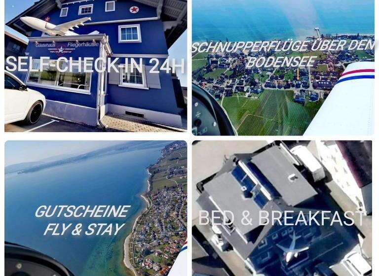 패밀리 룸, Bnb Fliegerhaeusle Hagnau 24h Self Check In